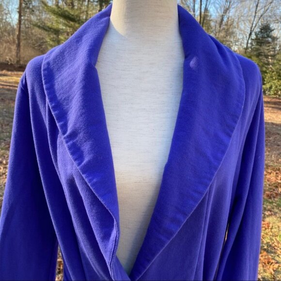 THE NORTH FACE JACKET COAT BLAZER CARDIGAN PURPLE BELT ACTIVE Size M - Picture 2 of 12